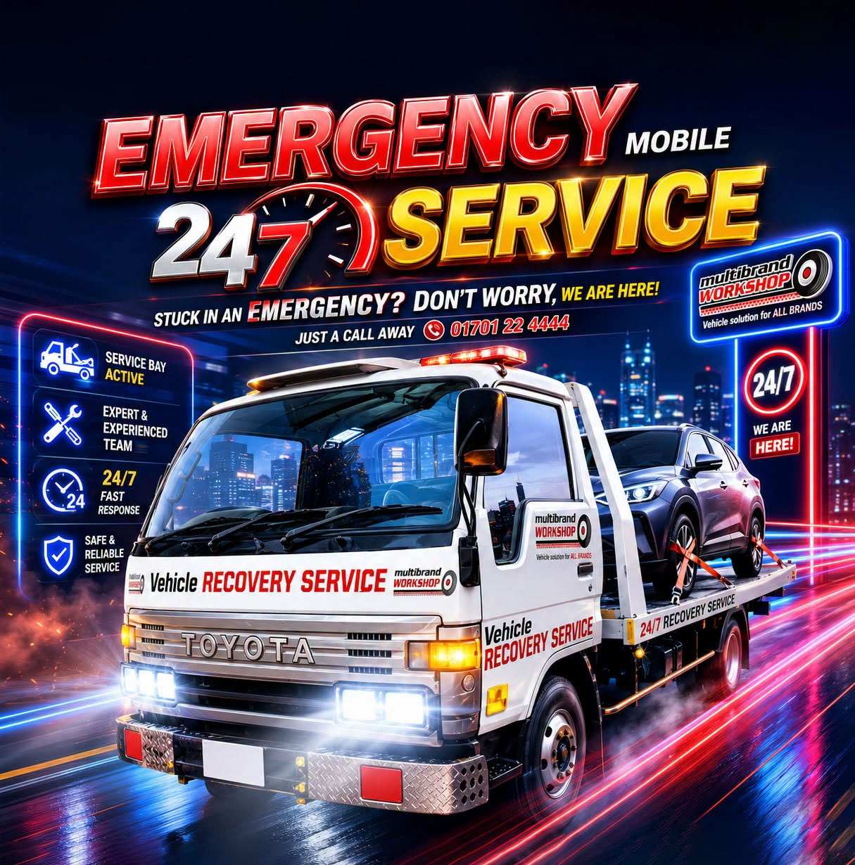 Standard Car Repair Shop in Dhaka